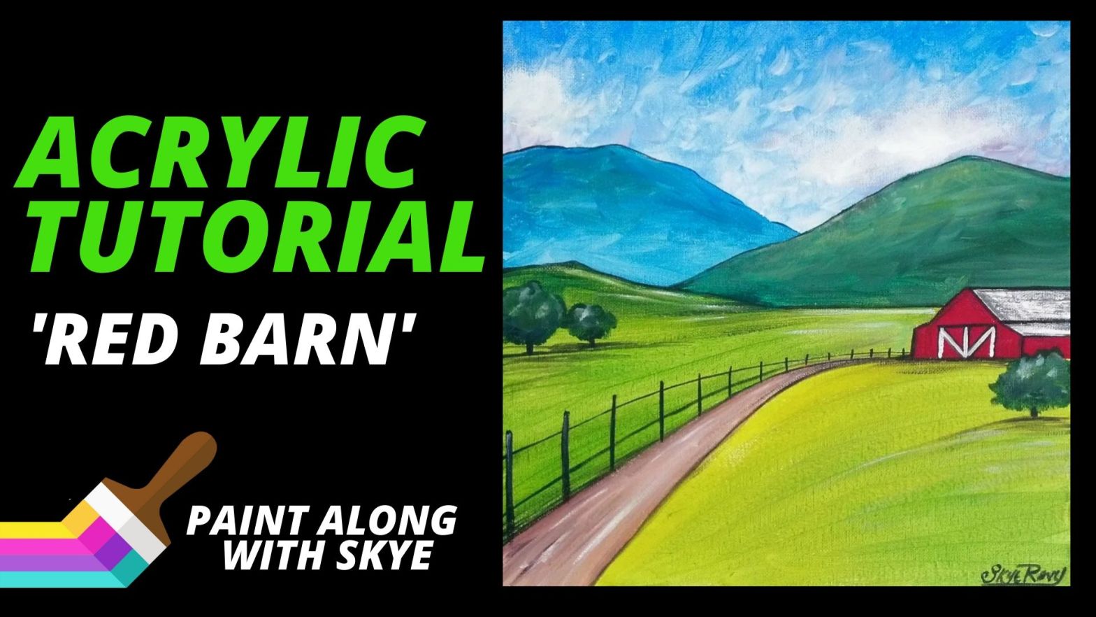 acrylic painting tutorial